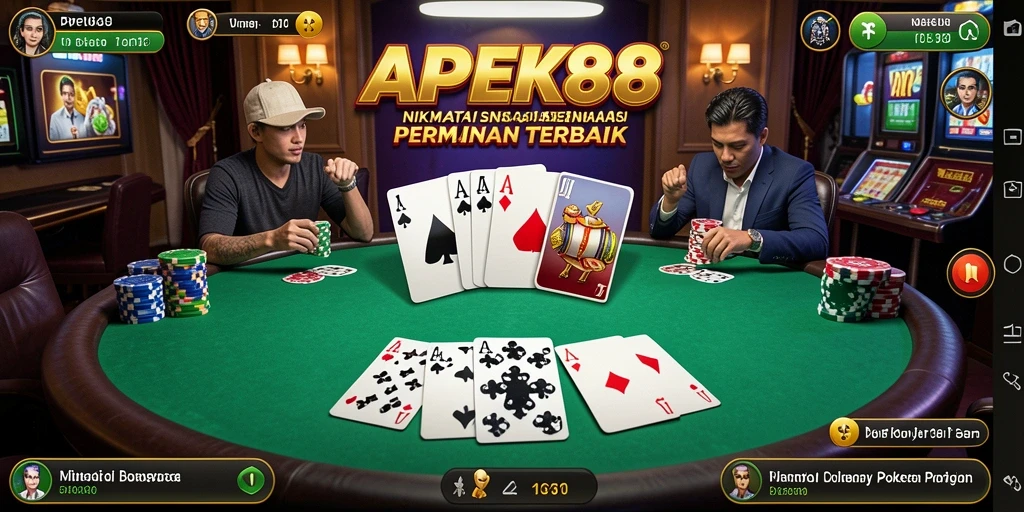 Tampilan gameplay seru dalam APEK88 dengan pemain aktif.