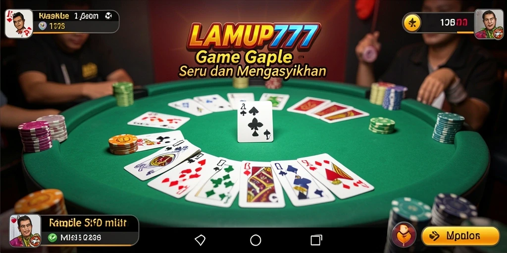 Tampilan gameplay LAMPU777 yang seru dan interaktif.