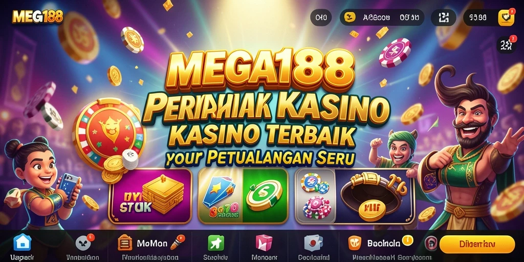 Tampilan gameplay MEGA188 yang seru dan mendebarkan.