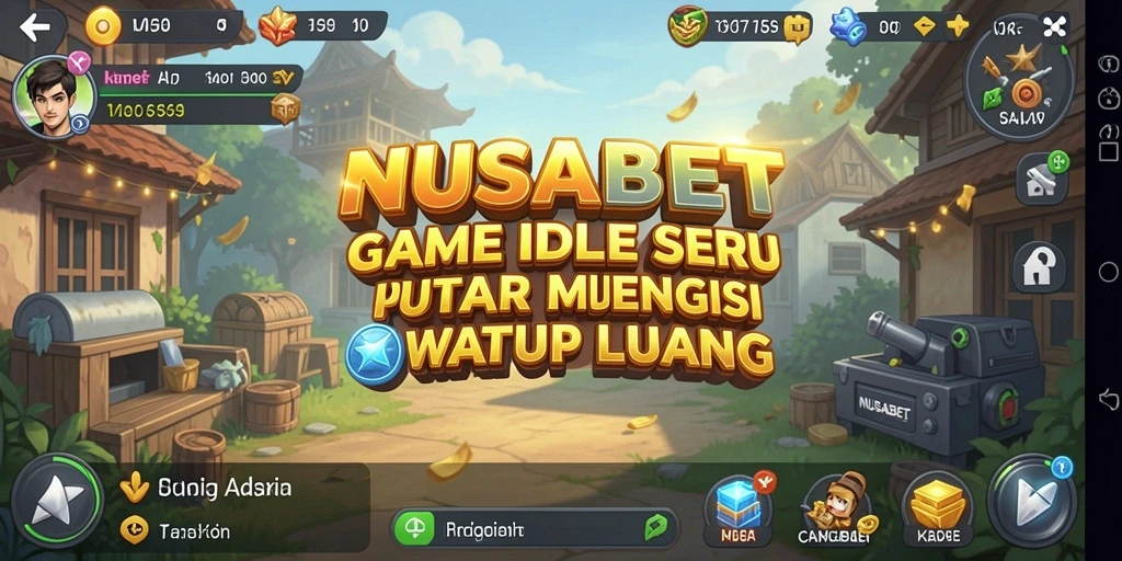 Tampilan gameplay NUSABET yang menarik dan interaktif.