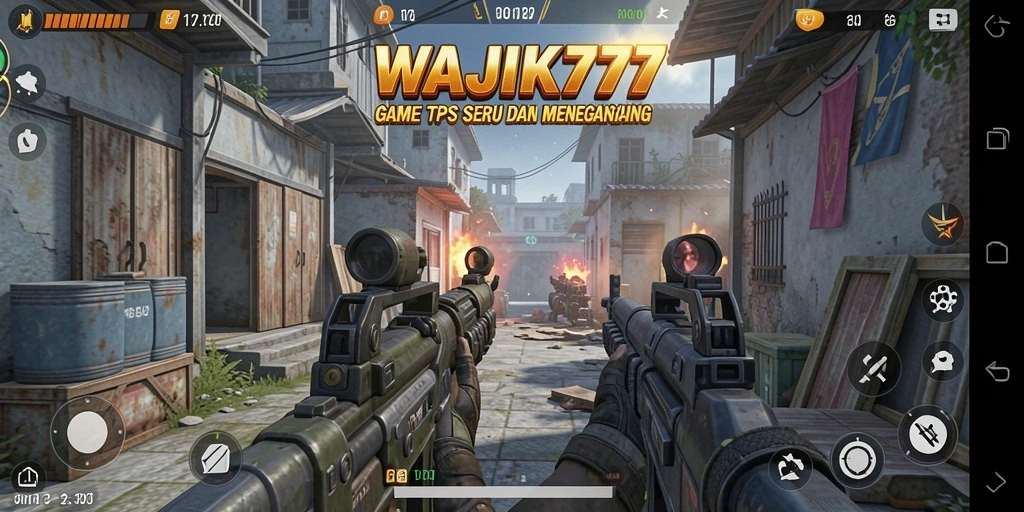 Screenshot gameplay menunjukkan aksi mendebarkan di WAJIK777.